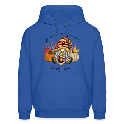 You Are The Pumpkin Spice To My Latte - Men's Hoodie - royal blue