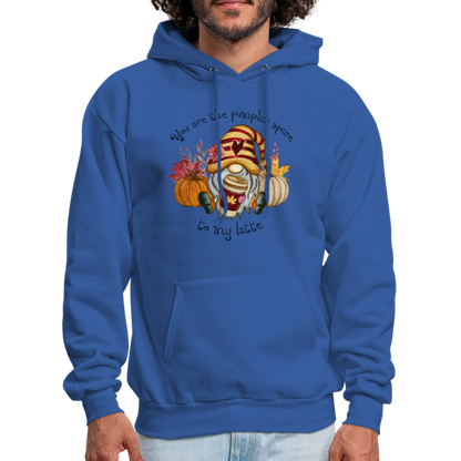 You Are The Pumpkin Spice To My Latte - Men's Hoodie - royal blue