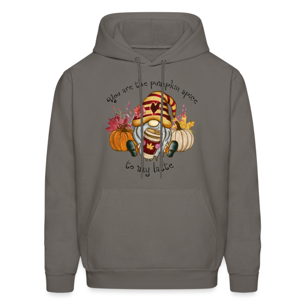 You Are The Pumpkin Spice To My Latte - Men's Hoodie - asphalt gray