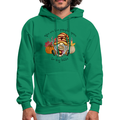 You Are The Pumpkin Spice To My Latte - Men's Hoodie - kelly green