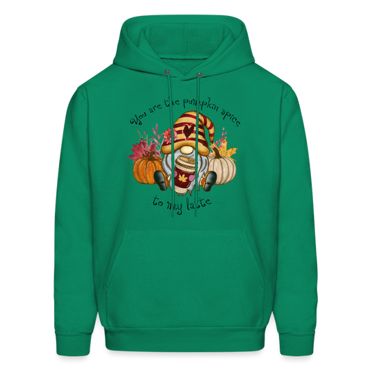 You Are The Pumpkin Spice To My Latte - Men's Hoodie - kelly green