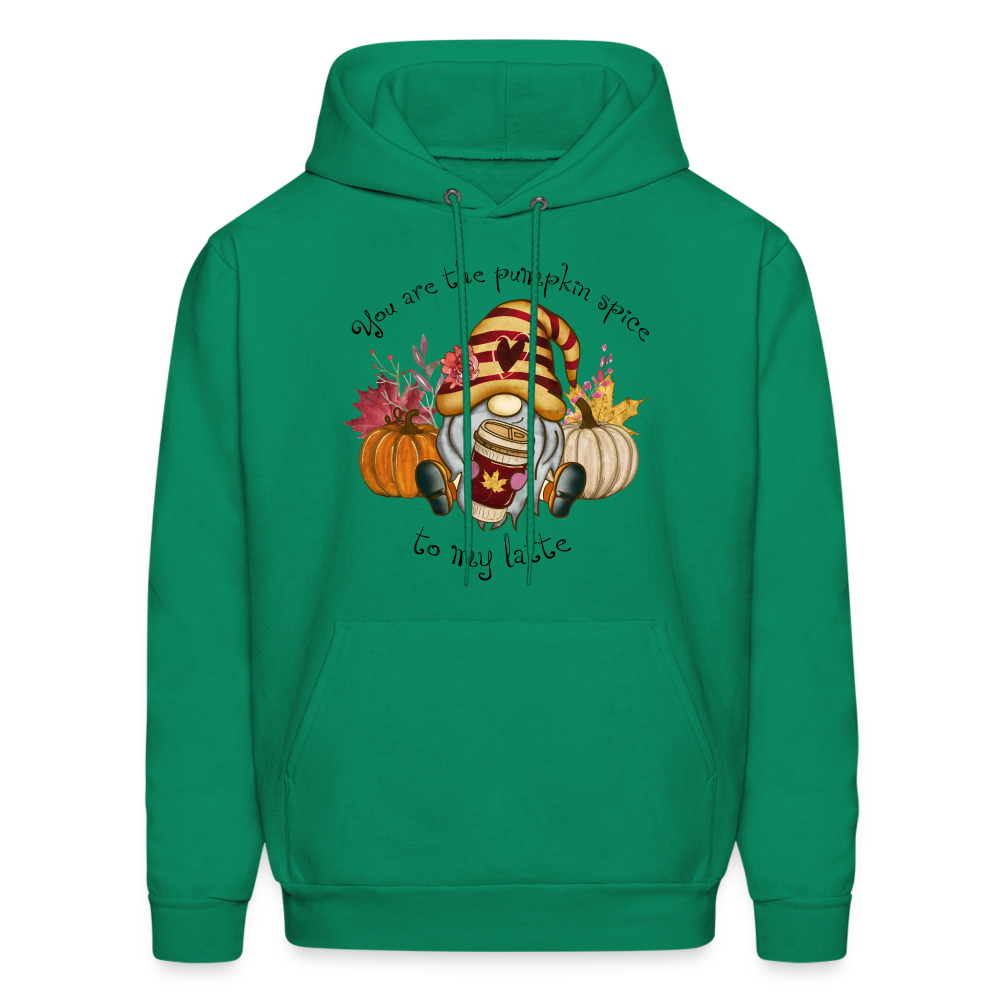 You Are The Pumpkin Spice To My Latte - Men's Hoodie - kelly green