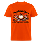 Thanksgiving Goal Stuff Turkey on Couch T-Shirt