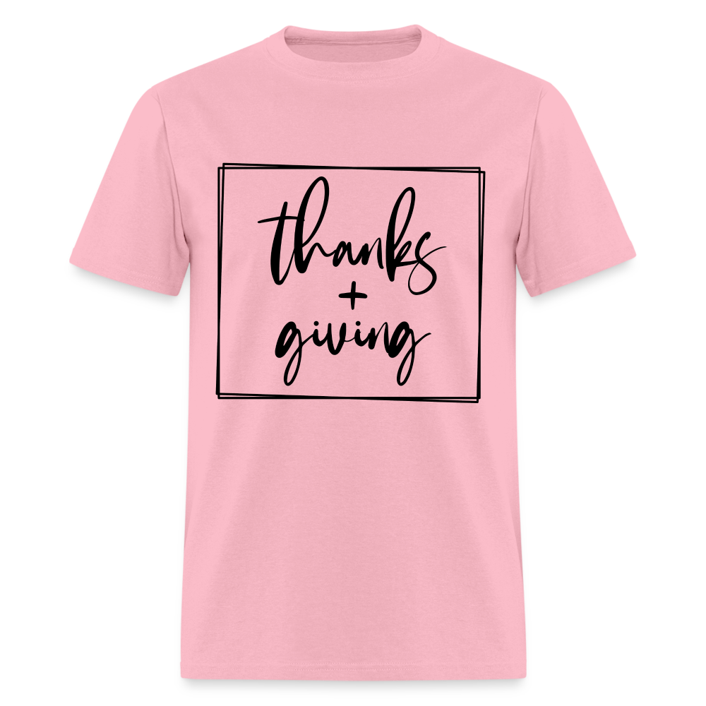 Thanks Giving T-Shirt - pink