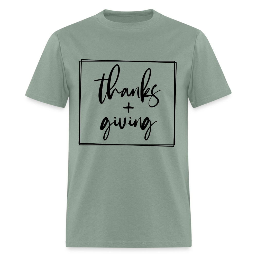 Thanks Giving T-Shirt - sage