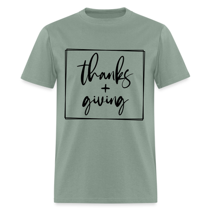 Thanks Giving T-Shirt - sage