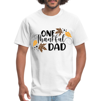 One Thankful Dad T-Shirt - white