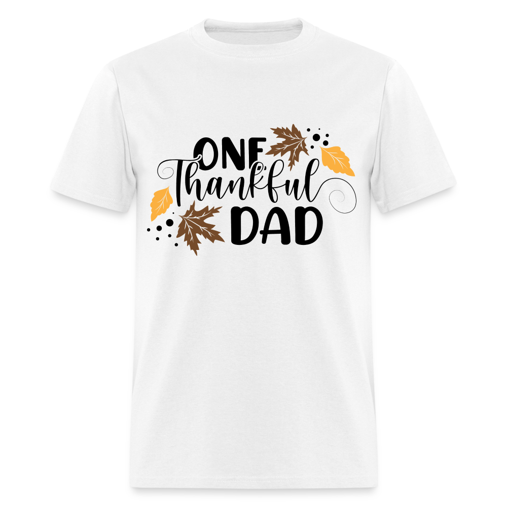 One Thankful Dad T-Shirt - white