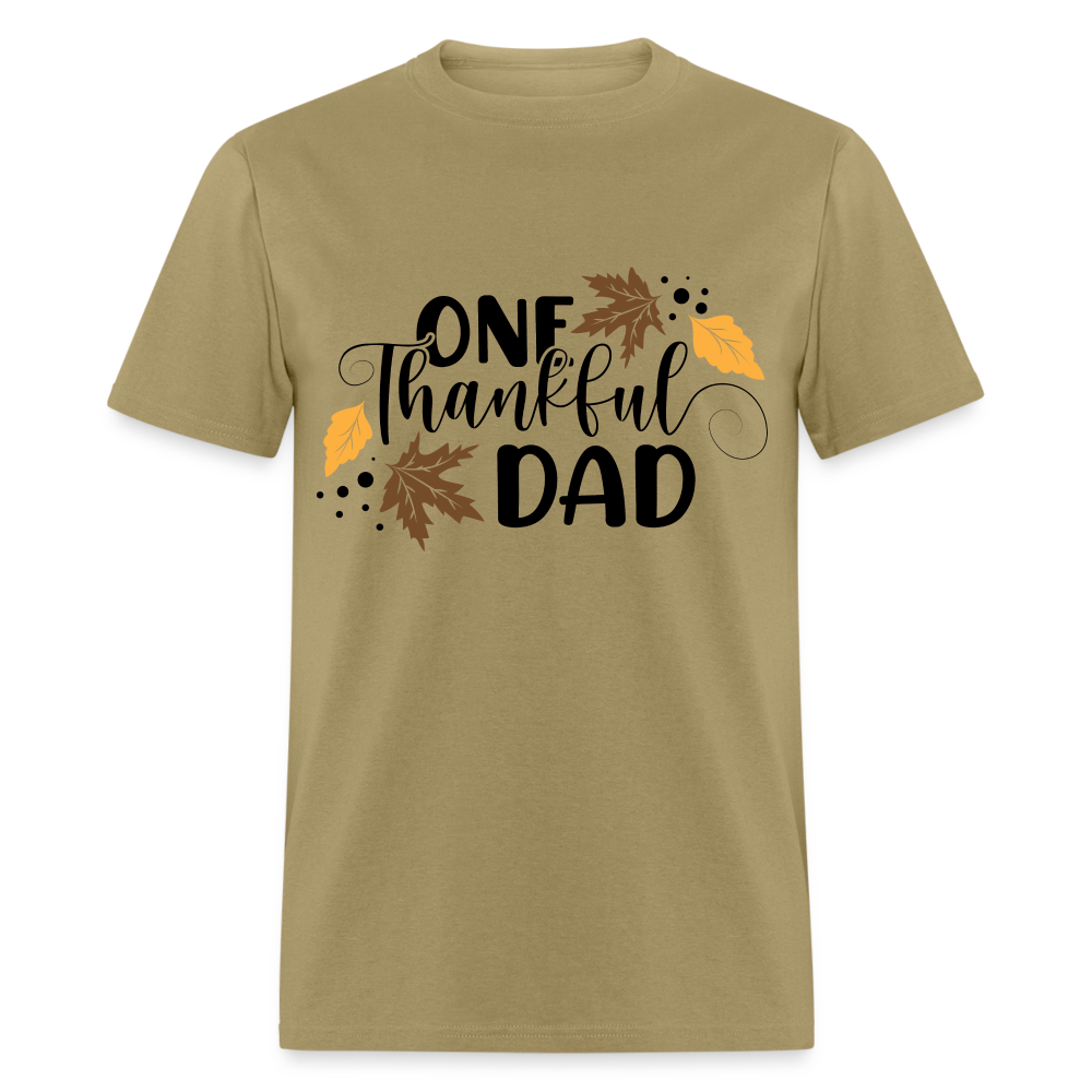 One Thankful Dad T-Shirt - khaki