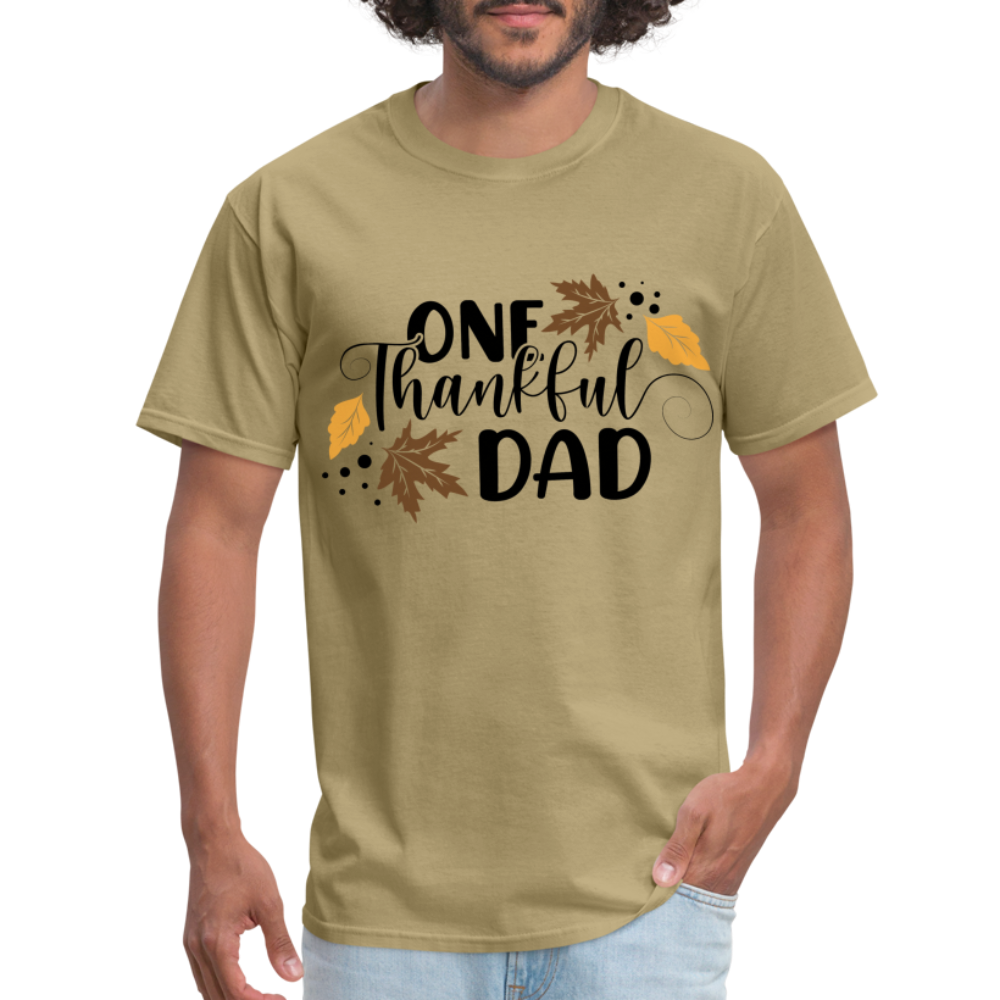 One Thankful Dad T-Shirt - khaki