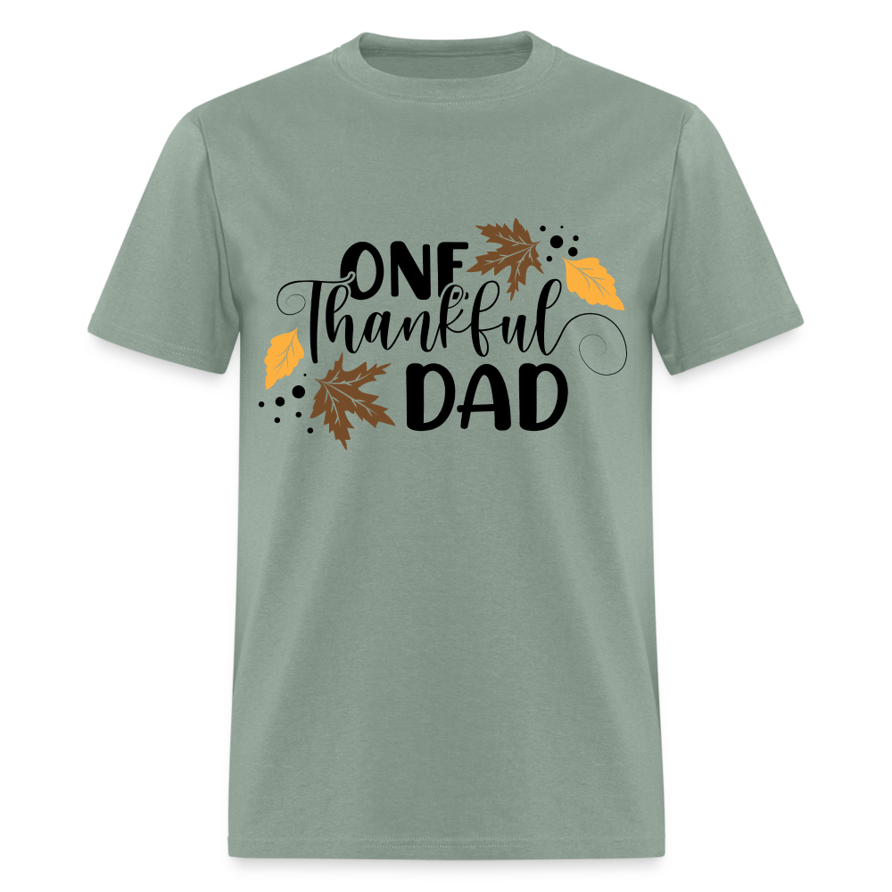 One Thankful Dad T-Shirt - sage