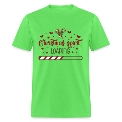 Christmas Spirit Loading T-Shirt - kiwi