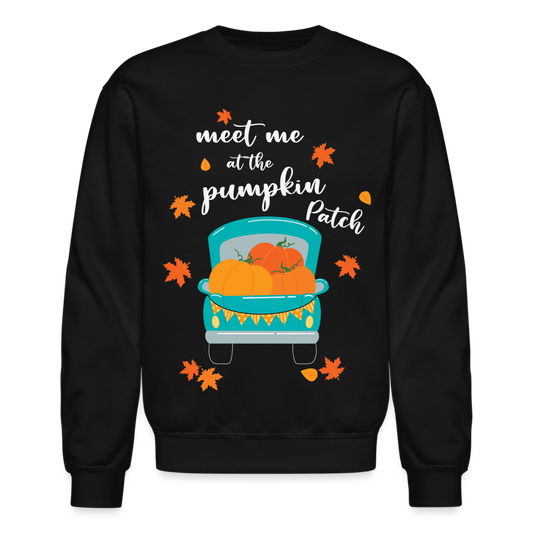 Meet Me At The Pumpkin Patch Sweatshirt - black