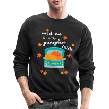 Meet Me At The Pumpkin Patch Sweatshirt - black