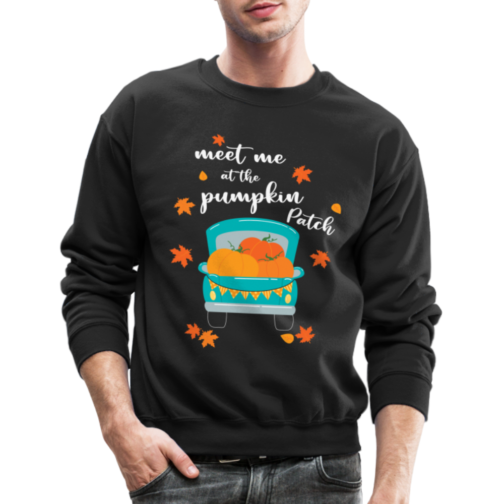 Meet Me At The Pumpkin Patch Sweatshirt - black