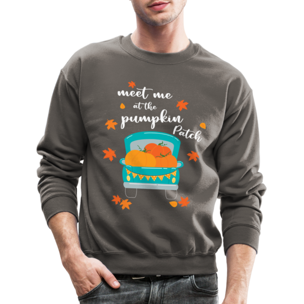 Meet Me At The Pumpkin Patch Sweatshirt - asphalt gray