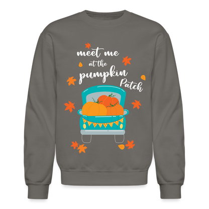 Meet Me At The Pumpkin Patch Sweatshirt - asphalt gray