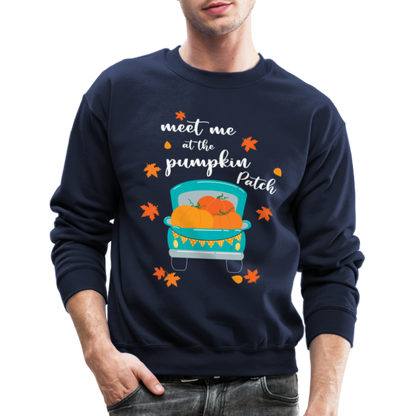 Meet Me At The Pumpkin Patch Sweatshirt - navy