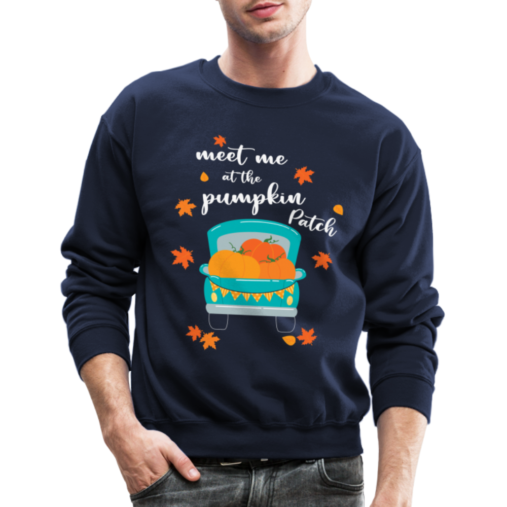 Meet Me At The Pumpkin Patch Sweatshirt - navy