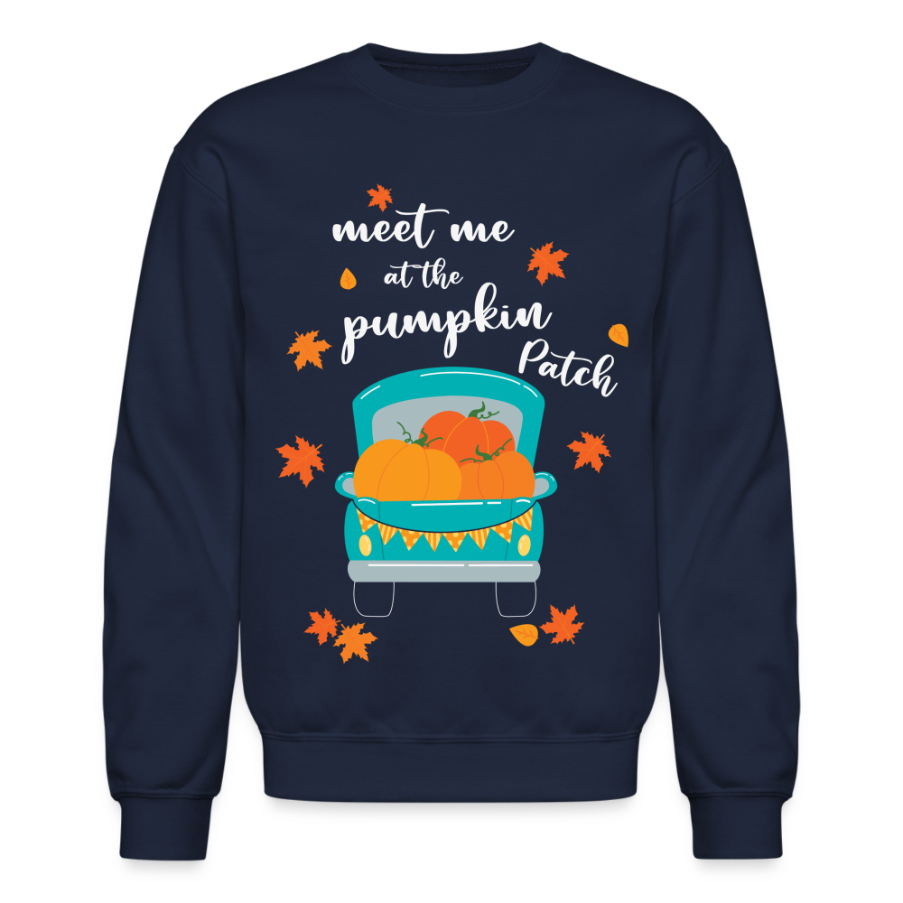 Meet Me At The Pumpkin Patch Sweatshirt - navy