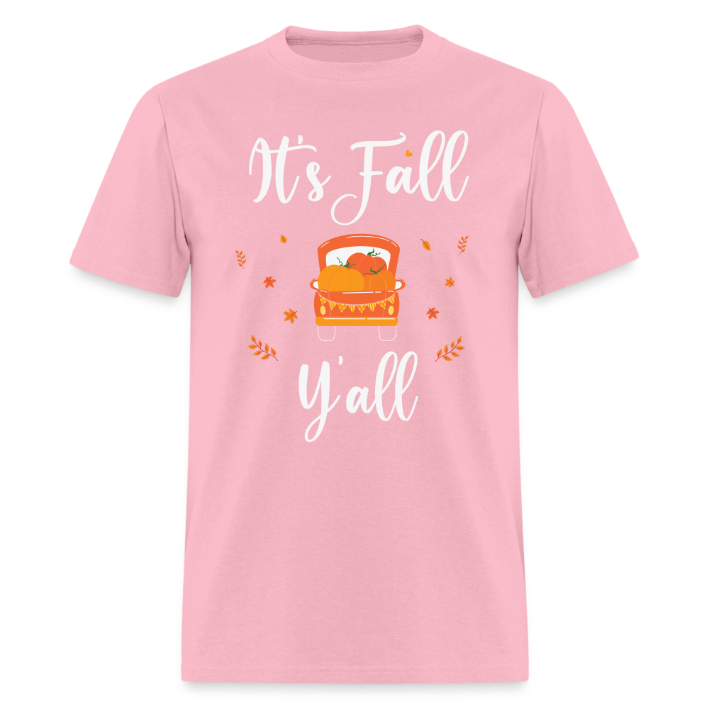 It's Fall Y'all T-Shirt - pink