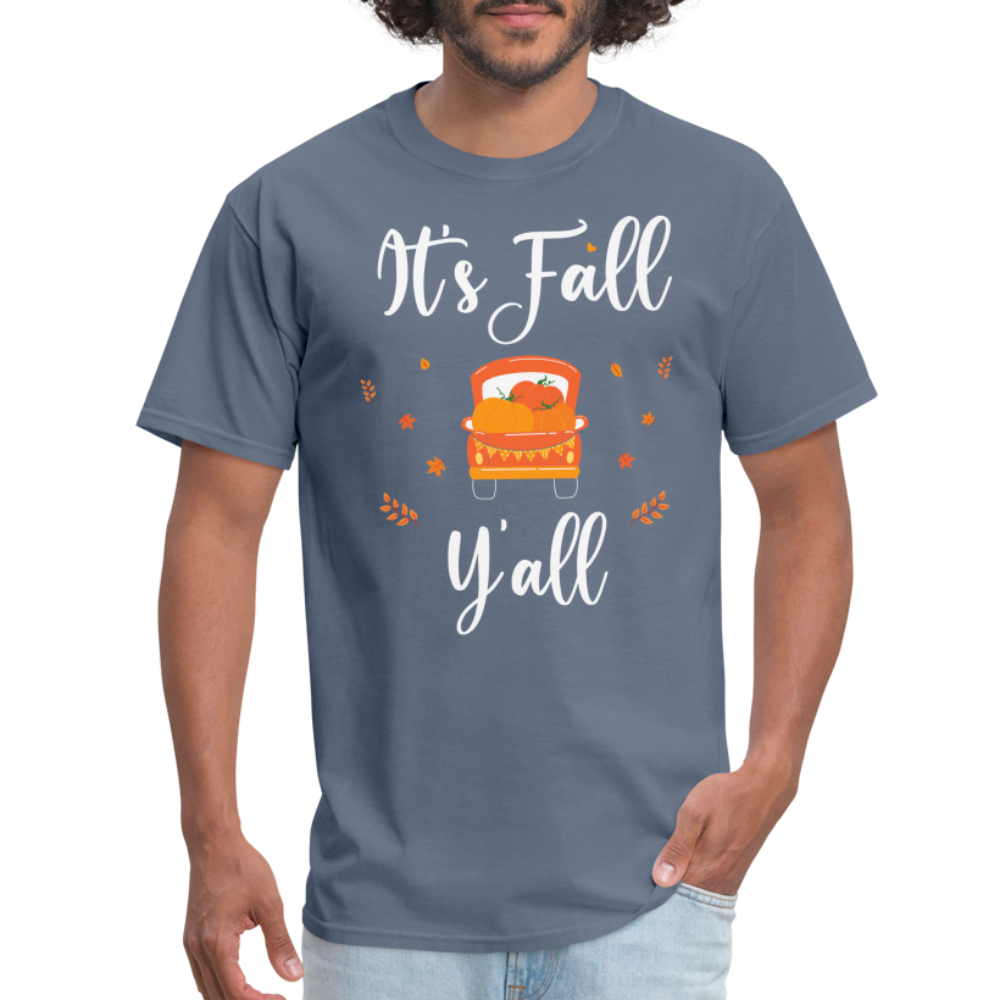 It's Fall Y'all T-Shirt - denim