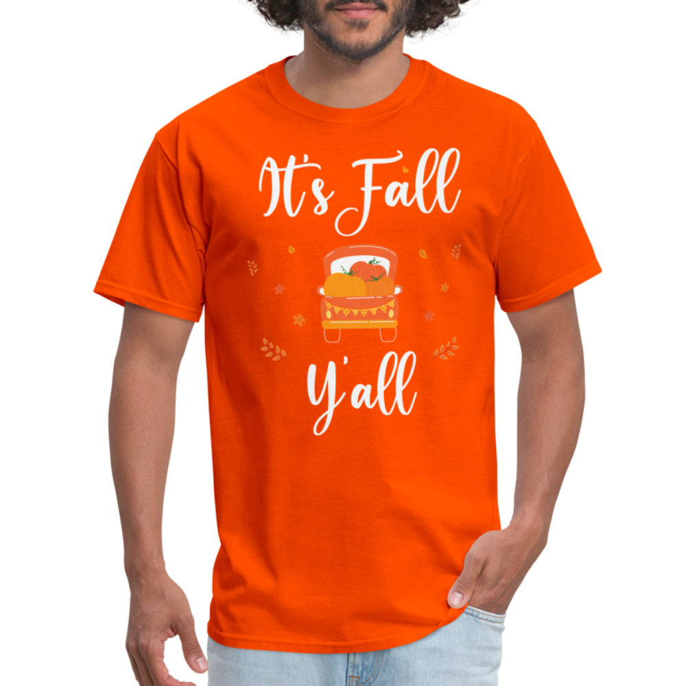 It's Fall Y'all T-Shirt - orange