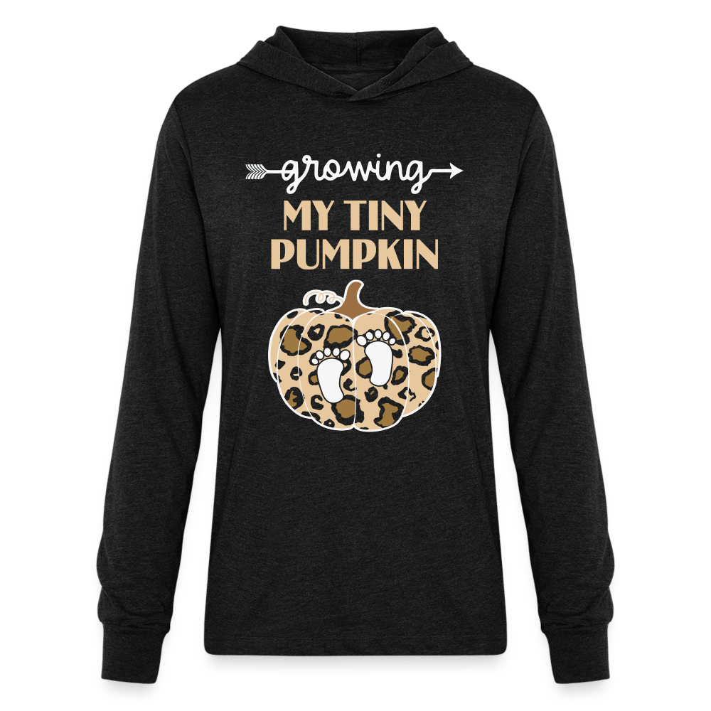 Growing My Tiny Pumpkin Hoodie Shirt - heather black