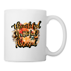 Thankful Grateful Blessed Coffee Mug