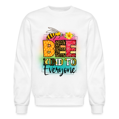 BEE Kind to Everyone Sweatshirt - white