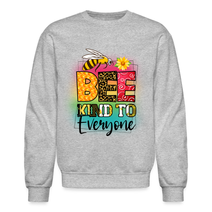 BEE Kind to Everyone Sweatshirt - heather gray