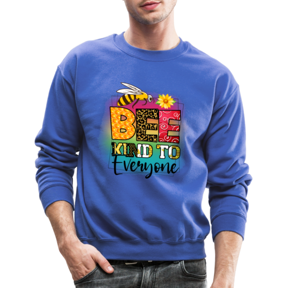 BEE Kind to Everyone Sweatshirt - royal blue