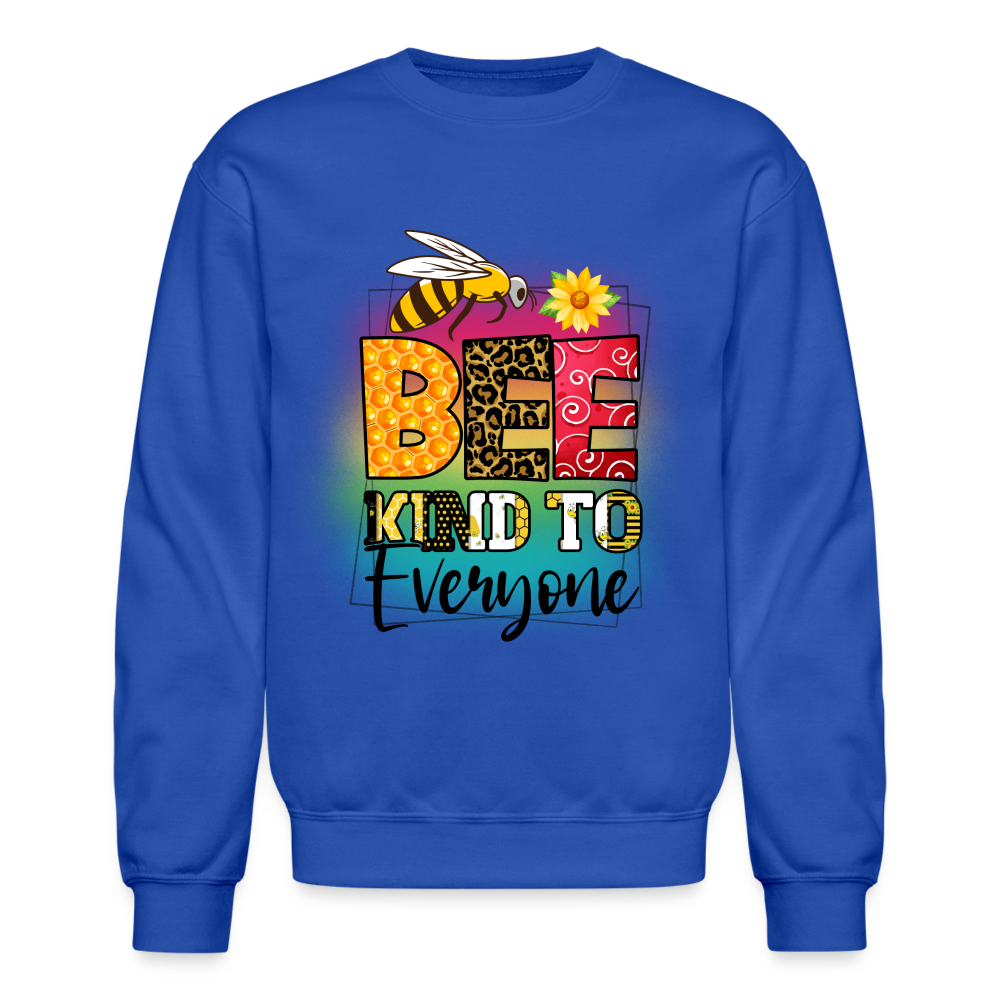 BEE Kind to Everyone Sweatshirt - royal blue