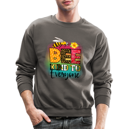 BEE Kind to Everyone Sweatshirt - asphalt gray