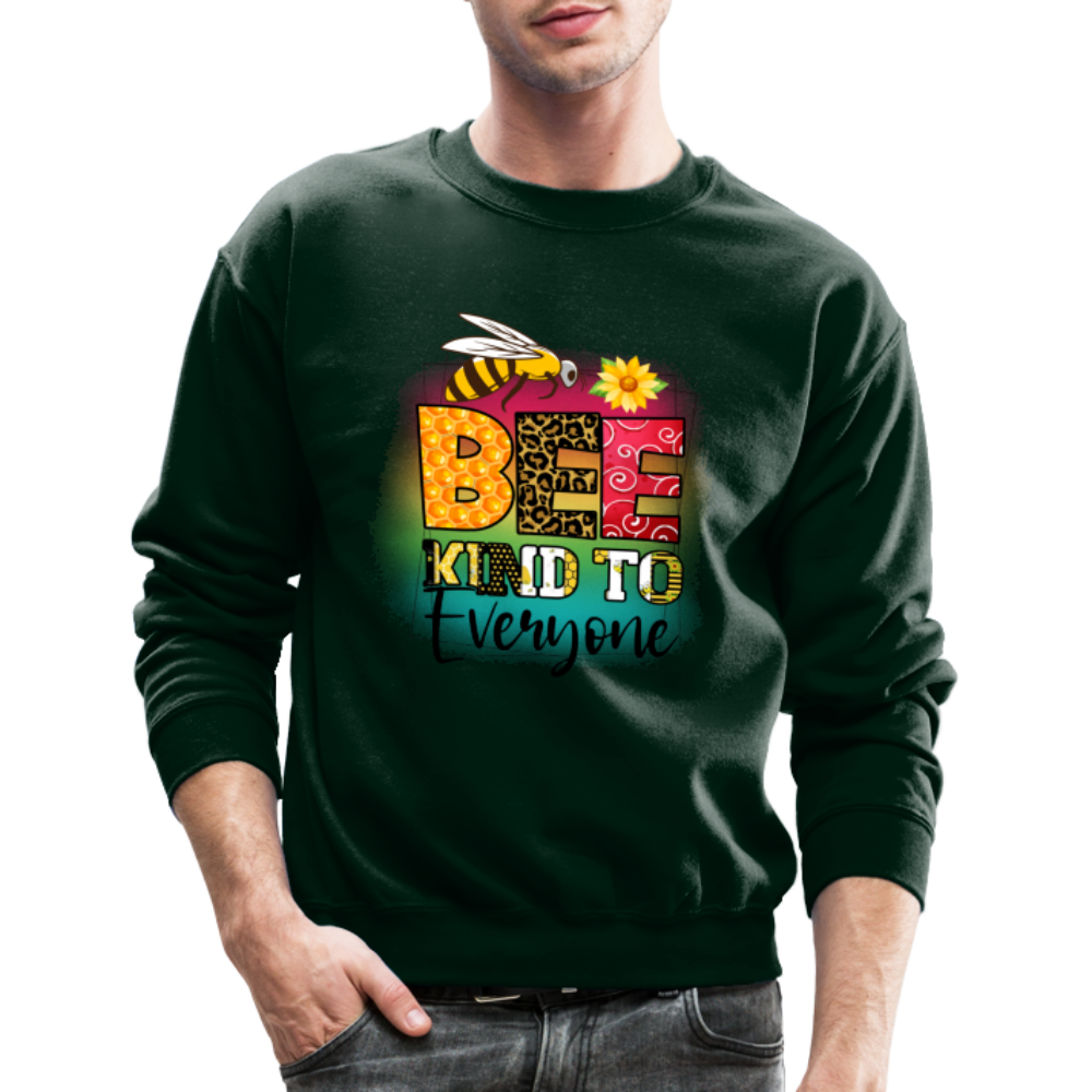 BEE Kind to Everyone Sweatshirt - forest green