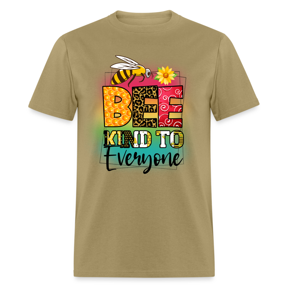 BEE Kind to Everyone T-Shirt - khaki