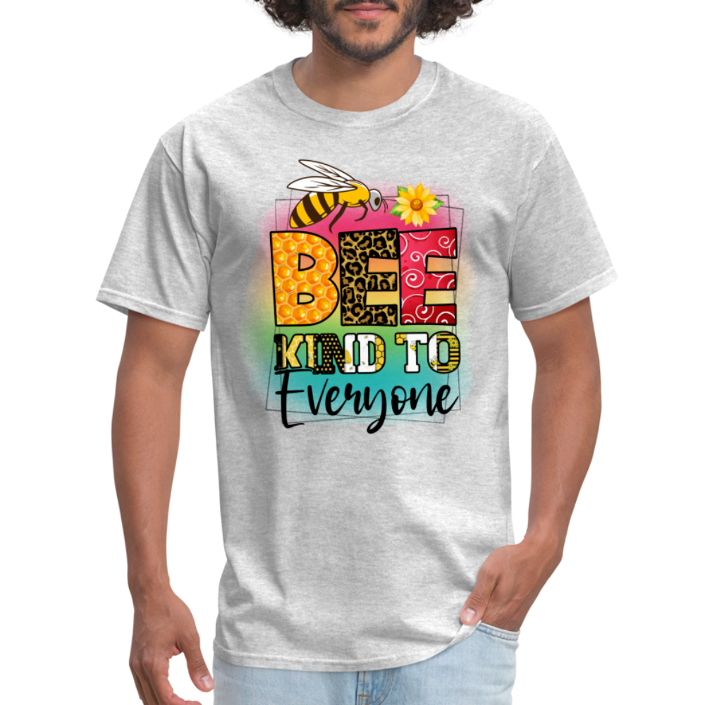 BEE Kind to Everyone T-Shirt - heather gray