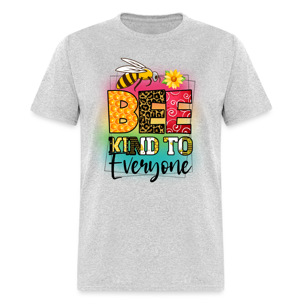 BEE Kind to Everyone T-Shirt - heather gray