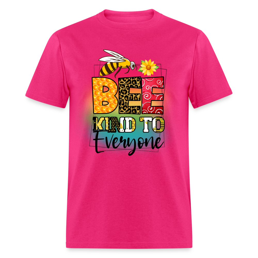 BEE Kind to Everyone T-Shirt - fuchsia