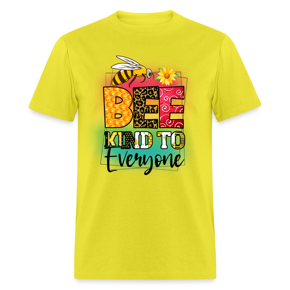 BEE Kind to Everyone T-Shirt - yellow