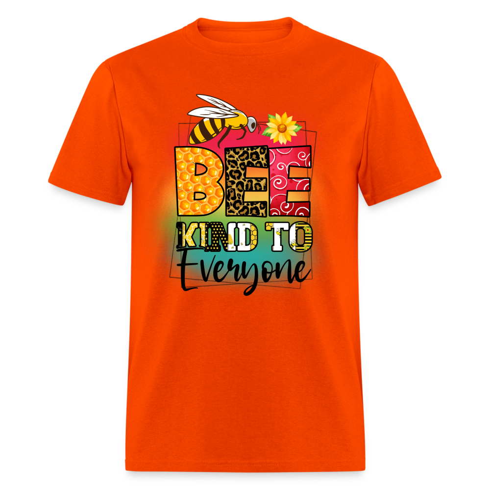 BEE Kind to Everyone T-Shirt - orange