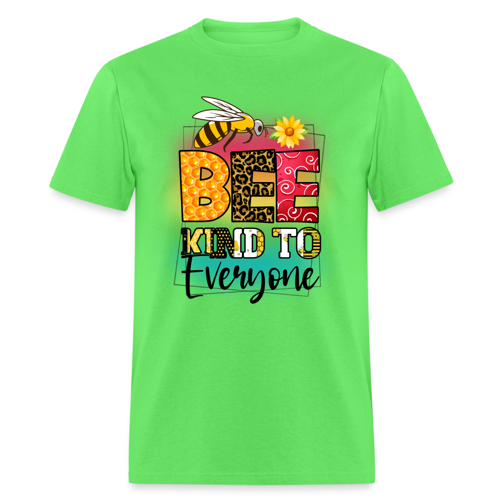 BEE Kind to Everyone T-Shirt - kiwi