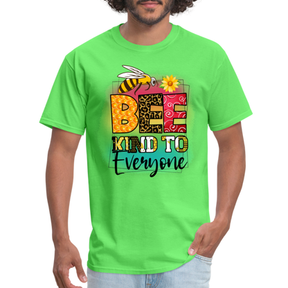 BEE Kind to Everyone T-Shirt - kiwi
