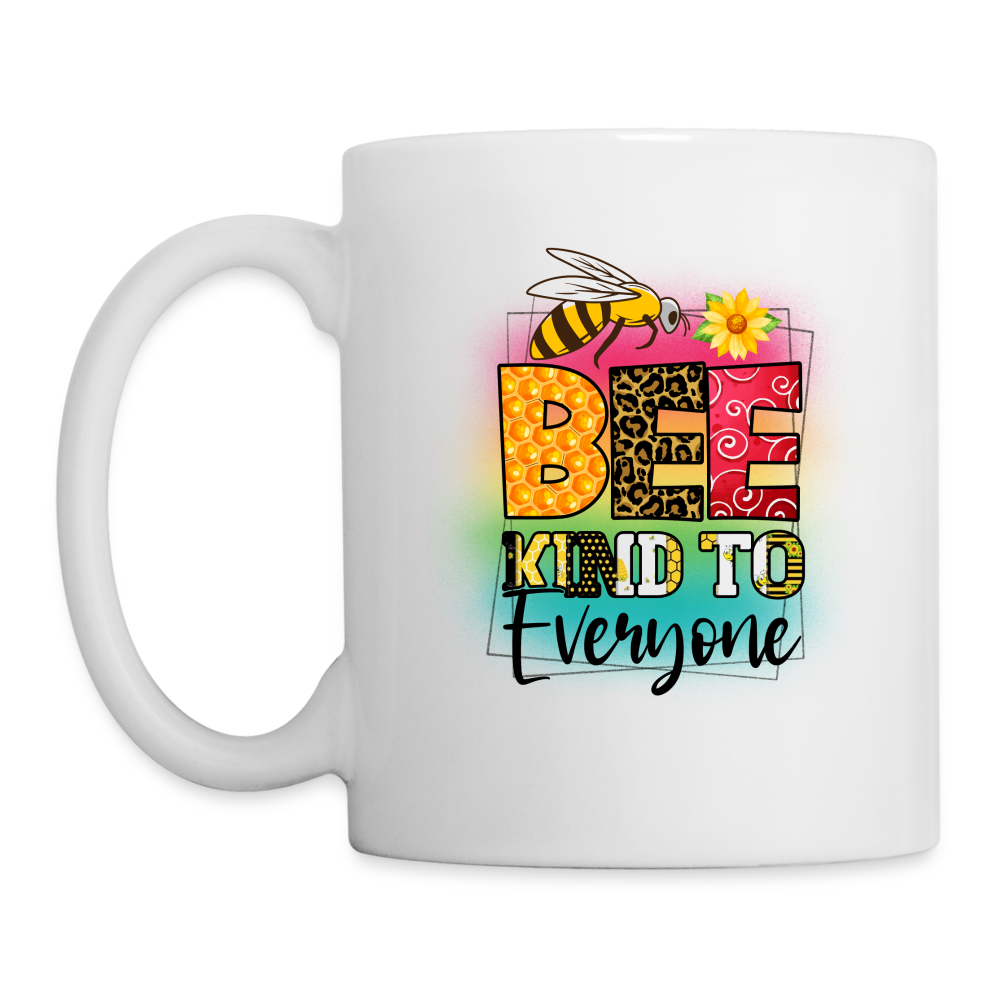 BEE Kind to Everyone Mug - white