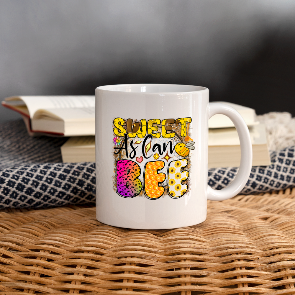 Sweet As Can BEE Mug - white