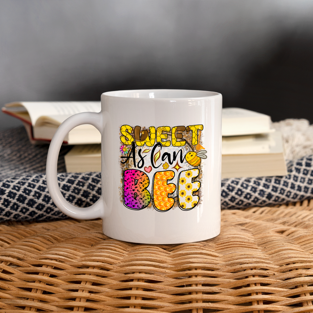 Sweet As Can BEE Mug - white