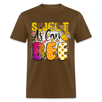 Sweet As Can BEE T-Shirt - brown