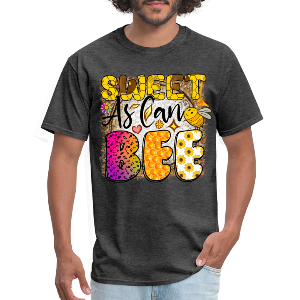 Sweet As Can BEE T-Shirt - heather black