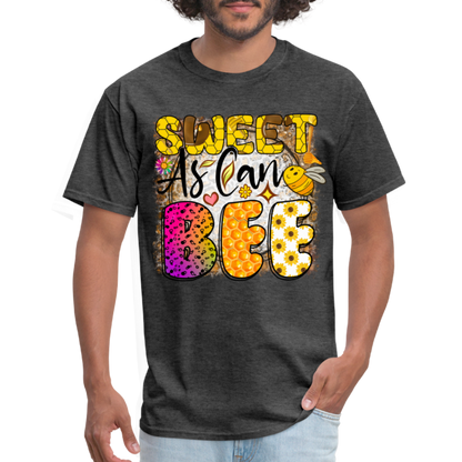 Sweet As Can BEE T-Shirt - heather black