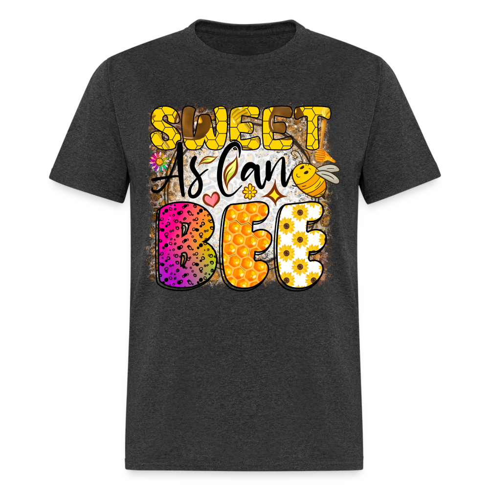 Sweet As Can BEE T-Shirt - heather black